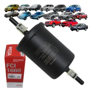 Filtro Combustível Astra Corsa City Civic Palio Siena FCI1660 Wega